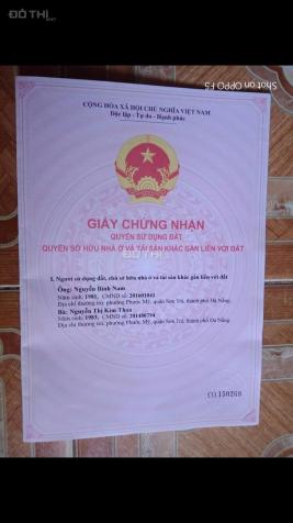 Chính chủ cần tiền bán gấp nhà mới xây gần chợ Mân Thái, Quận Sơn Trà 12770536