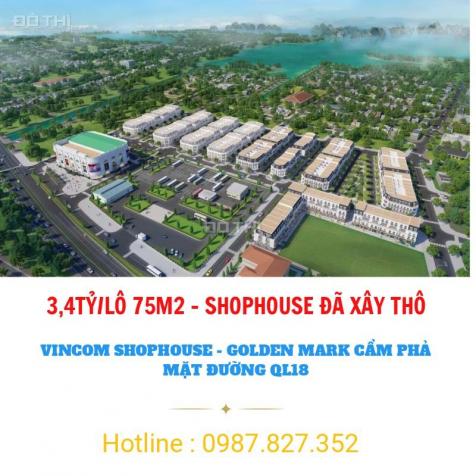 Bảng giá dự án Golden Mark Shophouse Cẩm Phả Quảng Ninh - Mặt đường QL18 mở bán đợt 1 ngày 9/4/2019 12580067