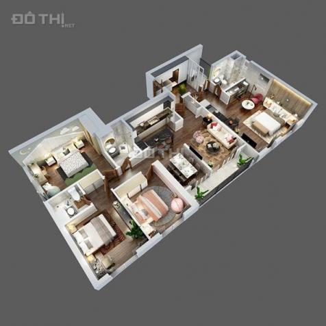 Bán căn hộ chung cư 4 phòng ngủ, full đồ diện tích 140m2 giá 3.4 tỷ - Chỉ cần 25% vào ở 12773643