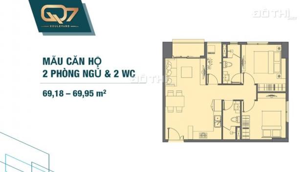 Bán căn hộ chung cư tại dự án Q7 Boulevard, HCM diện tích 58m2, 40 triệu/m2. Hotline 0987358448 12777467
