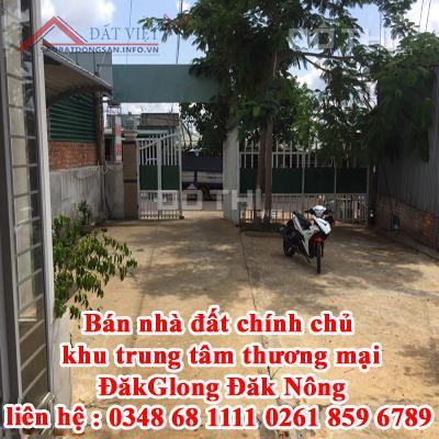 Bán nhà đất chính chủ khu trung tâm thương mại Đăk Glong Đắk Nông 12780538