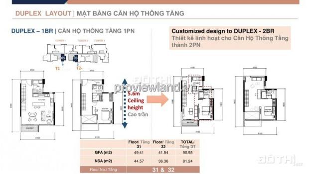 Bán căn hộ Duplex Q2 Thảo Điền căn hộ được thiết kế đẹp, DT 90m2 12781418