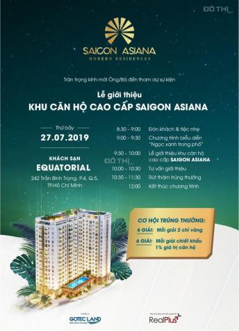 Mở bán căn hộ cao cấp SaiGon Asiana trên Đường Nguyễn Văn Luông, Q6, LH: 0978847478 12782045