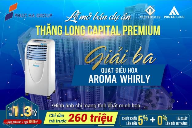 Bán căn hộ chung cư tại dự án Thăng Long Capital, Hoài Đức, Hà Nội, diện tích 70m2, giá 1.3 tỷ 12782456