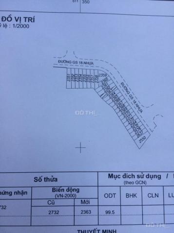 Chủ ngộp bán rẻ lô đất đường GS18 đối diện CV. Khu quảng trường, Dĩ An, DT 4.5x23m SHR, TC 100% 12783917