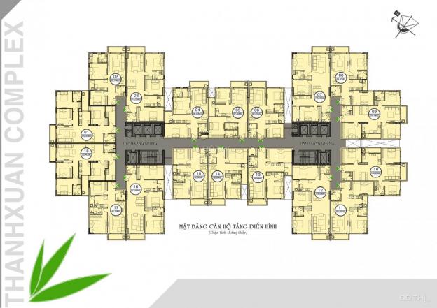 Bán căn hộ chung cư Thanh Xuân Complex, nhận nhà ở ngay, Full nội thất DT: 106m2 12789763