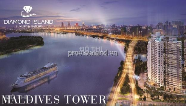 Bán căn hộ Sky Villa dự án Diamond Island Q2, hồ bơi 100m2, DT 650m2, 3 tầng 12790360