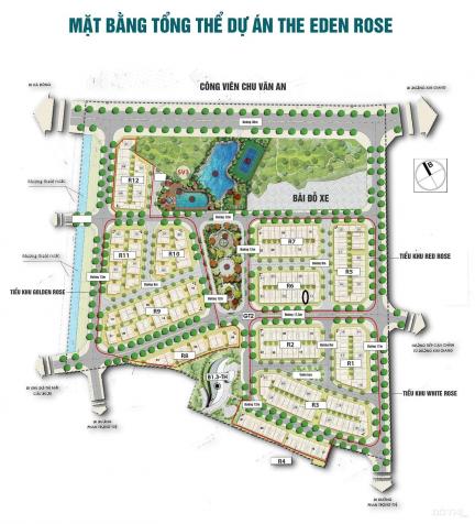 Nhà phân lô dự án Eden Rose, Thanh Liệt 85m2 x 3,5T, shophouse, MT 5m, đường 25m, giá rẻ 0964238296 12791677