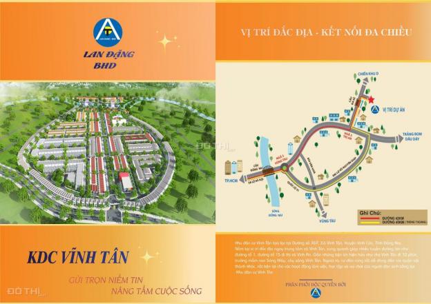 Bán đất tại đường 767, Vĩnh Cửu, Đồng Nai, diện tích 100m2, giá 170 triệu 12794410