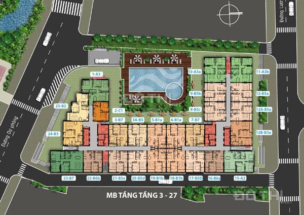 Bán căn 3 phòng ngủ tại dự án Carillon 7, Q. Tân Phú. Tầng thấp, giá 2,72 tỷ TL 12795875