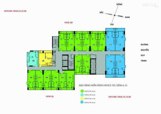 Cần bán căn hộ officetel dự án La Astoria 3 - Q2, giá từ 1.45 tỷ. LH 0903339316 12798475