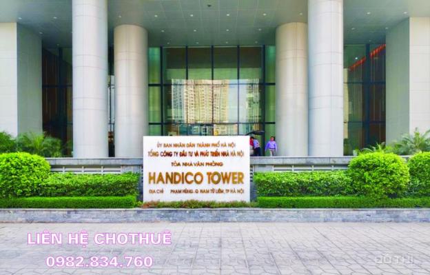 Cho thuê văn phòng cao cấp Handico Tower Phạm Hùng, DT: 100m2 - 850m2, LH 0982.834.760 12801506