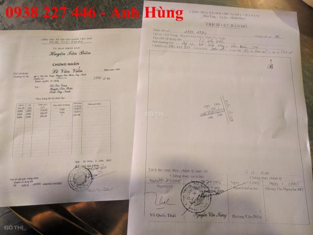 Bán đất mặt tiền QL22B Trà Vong - Tân Biên - Tây Ninh - 8x90m 12806805