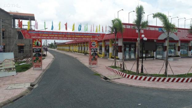 Công ty Đất Xanh Long An mở bán đất nền mặt tiền chợ Thị Trấn Thạnh Phú, thổ cư 100% 12807705