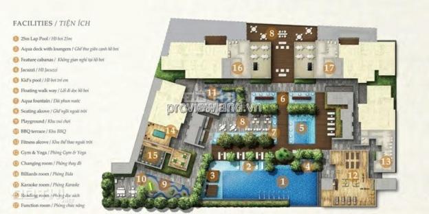 Căn hộ The Nassim Thảo Điền, 4 phòng ngủ, view sông cần cho thuê 12808361