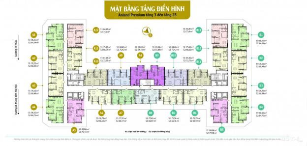 Bán căn hộ B12 chung cư Anland Premium Dương Nội, Nam Cường, dt 66m2. Lh 091 111 3655 12812180
