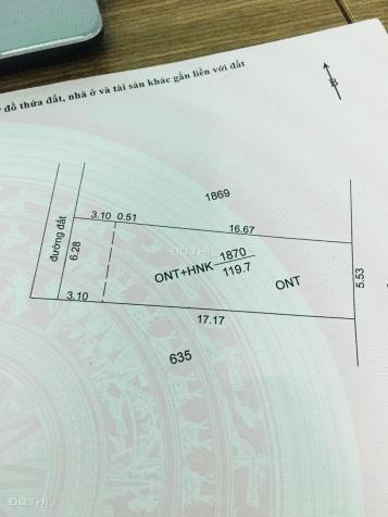 Tôi là chính chủ bán đất gần bệnh viện Xuyên Á, diện tích 6x20m thổ cư 100m2, giá 330 triệu 12821381