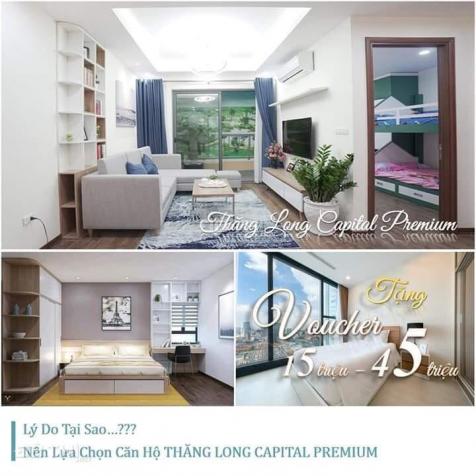 Bán CC Thăng Long Capital, từ 1,2 tỷ/căn, tặng ngay 15 - 45tr. DT 62 - 97m2, CK 3-5%, LH 0965965046 12824050