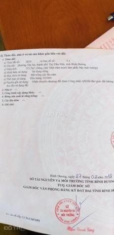 Bán đất mặt tiền DX 110, Tân An, TP. Thủ Dầu Một, tỉnh Bình Dương (cách Nguyễn Chí Thanh 100m) 12828064