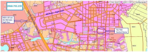 Đất thổ cư trung tâm thị xã Phú Mỹ chỉ 450 triệu/nền 150m2 SHR, mặt tiền đường nhựa 6m 12829246