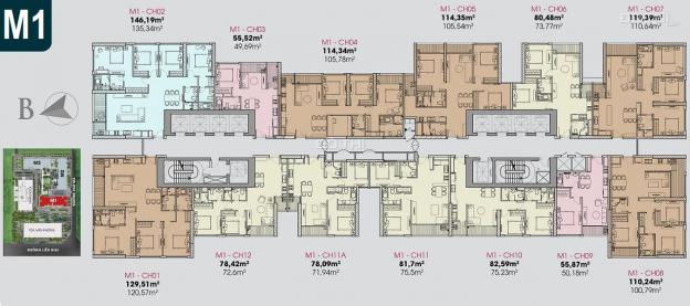 Bán căn hộ chung cư tại dự án Vinhomes Metropolis - Liễu Giai, Ba Đình, 115m2, giá 8.8 tỷ 12833446