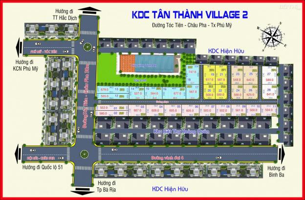 Đất mặt tiền kinh doanh Tóc Tiên Châu Pha, Châu Pha, giá rẻ đầu tư 12834876