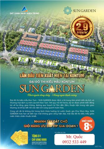 Dự án KonTum Sun Garden siêu rẻ siêu lợi nhuận với giá tầm 350tr/ 1 lô 12834878