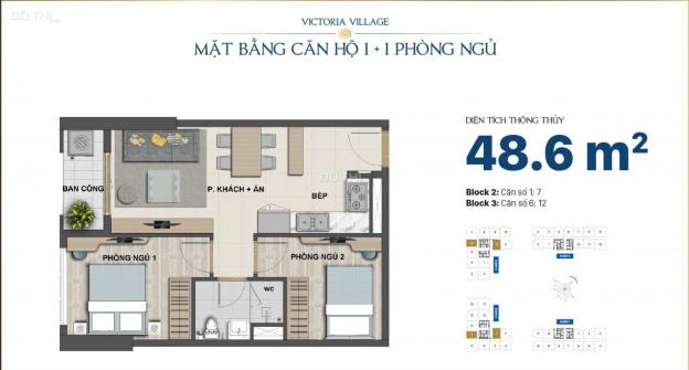 Cần bán lại căn hộ Victoria Village ngay UBND Q2, góp 1%/tháng không lãi suất 12838014