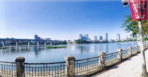 Chỉ 13.8 tỷ, nhà mặt phố Mai Anh Tuấn, Hoàng Cầu, vỉa hè, view hồ, 60m2 x 5T 12839002