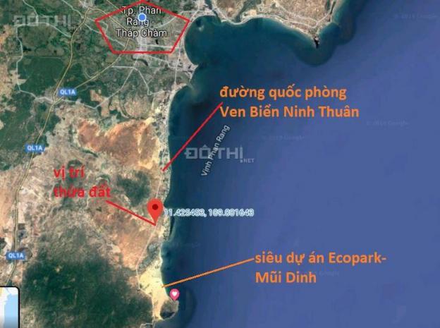 Bán đất đường ven biển Quốc Phòng Mũi Dinh Ninh Thuận 6000m2. Giá 3.6 tỷ 12842565