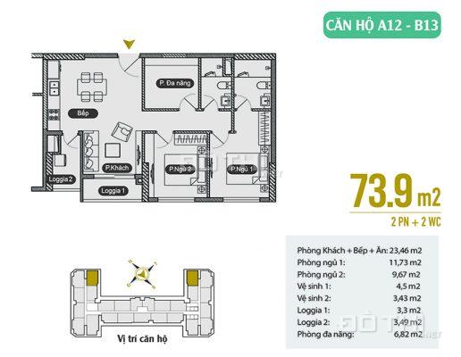 Bán căn hộ chung cư tại dự án Anland 2, Hà Đông, Hà Nội 12844468