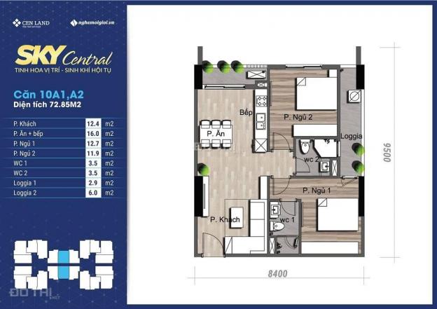 Căn hộ Sky Central giá gốc CĐT - Suất ngoại giao - Chuyển nhượng - Bảng giá tốt nhất - 0964699044 12845073