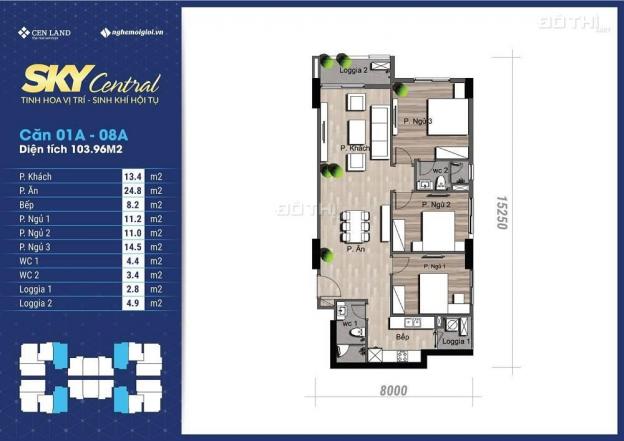 Căn hộ Sky Central giá gốc CĐT - Suất ngoại giao - Chuyển nhượng - Bảng giá tốt nhất - 0964699044 12845073