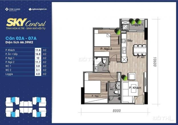 Căn hộ Sky Central giá gốc CĐT - Suất ngoại giao - Chuyển nhượng - Bảng giá tốt nhất - 0964699044 12845073