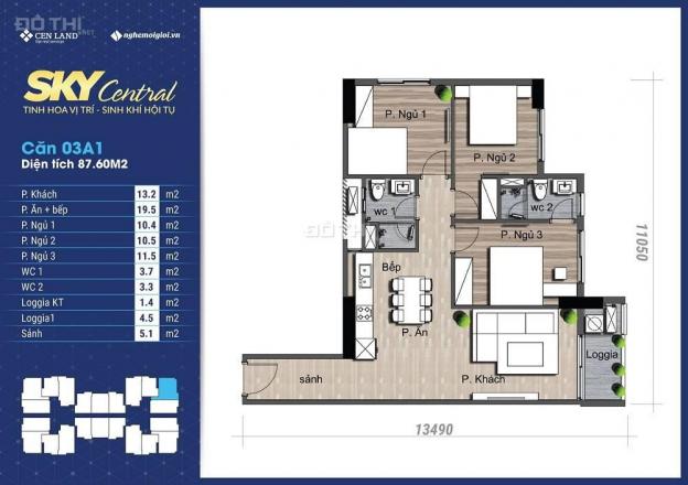 Căn hộ Sky Central giá gốc CĐT - Suất ngoại giao - Chuyển nhượng - Bảng giá tốt nhất - 0964699044 12845073