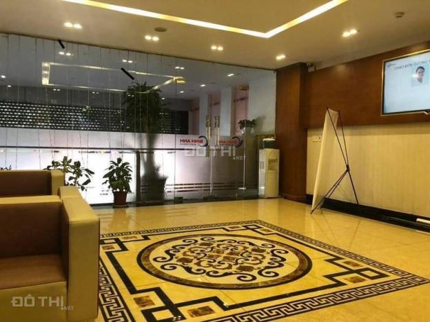 Bán tòa văn phòng phố Hoàng Ngân 2 mặt tiền, 171m2 x 9T. Đang cho thuê giá 215 triệu/ tháng 12846004