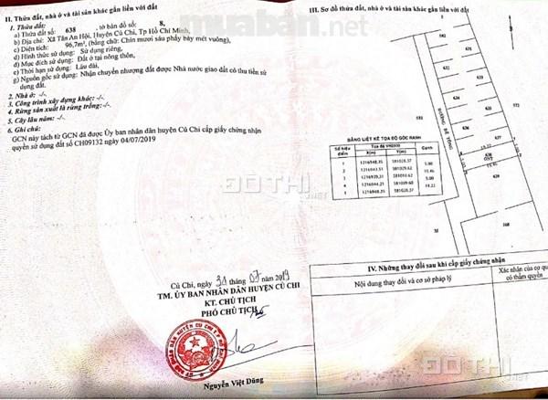 Chính chủ cần tiền bán gấp lô đất mt Hương Lộ 2 12846058