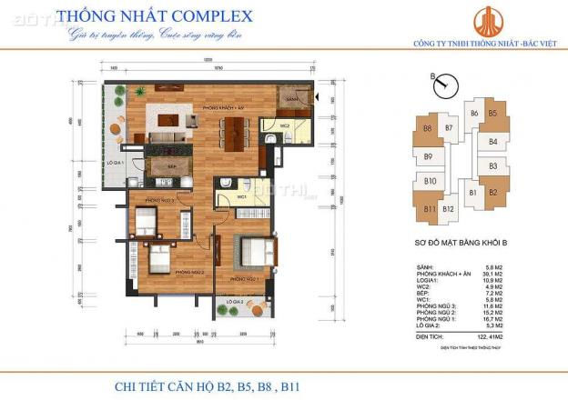 CC Thống Nhất Complex: Suất ngoại giao tầng đẹp 11, 15, giá siêu rẻ 12854249