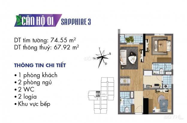 Chỉ đóng 50% ký HĐMB, nhận nhà ở ngay tại Goldmark City - số còn lại TT trong 2 năm tiếp theo 12856461