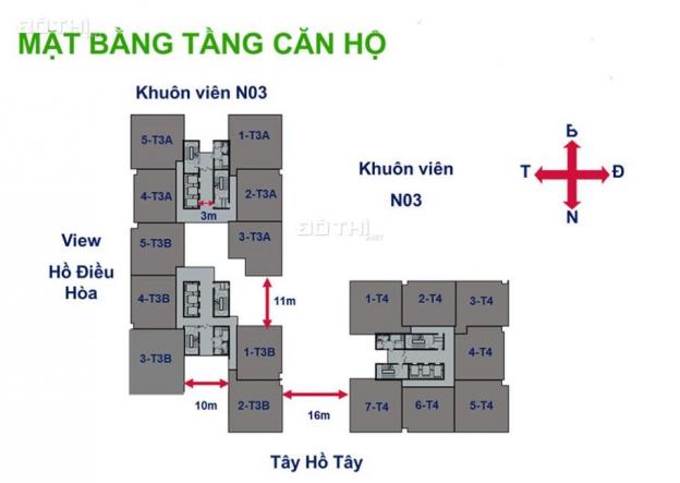 Bán căn hộ chung cư 102.8m2 - tòa N03 KĐT Ngoại Giao Đoàn, Xuân Tảo, Bắc Từ Liêm, HN 12636851