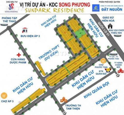 Bán lô đất đối diện công viên, khu dân cư Song Phương, 5x20m, full thổ. LH 0938.439.775 12857774