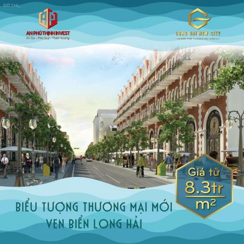 Bán đất nền dự án Long Hải New City tại Đường 44A, Long Hải, Long Điền, Bà Rịa Vũng Tàu, 8.3 tr/m2 12859760