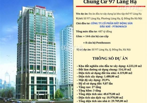 Bán căn hộ cao cấp Petrowaco 88m2 97 Láng Hạ, Đống Đa, Hà Nội, giá bán 3,45 tỷ 12860755