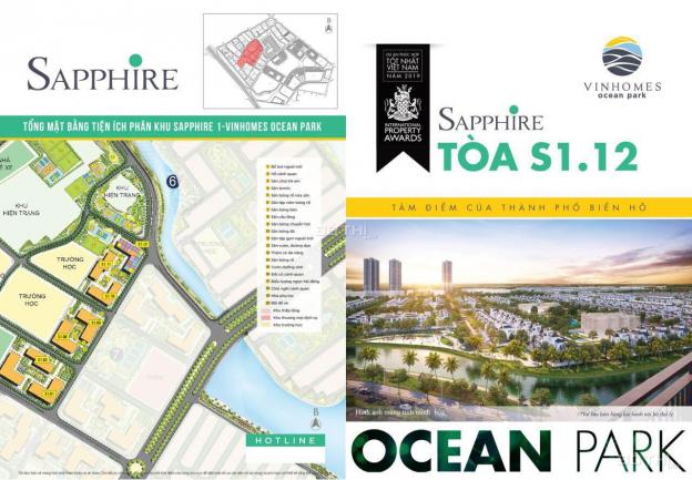 Giá bán tòa chung cư Sapphire S1.12 Vinhomes Ocean Park 12861650