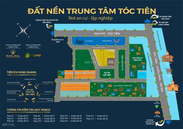 Bán đất đường Hắc Dịch - Tóc Tiên, Phú Mỹ, BRVT, diện tích 125m2 giá 8 tr/m2 12862861