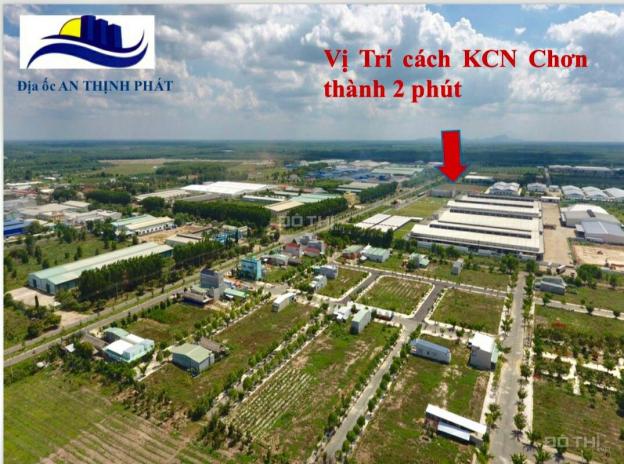 Kẹt vốn để lại mọi người miếng đất 1000m2 có sẵn sổ hồng, nằm sát KCN Chơn Thành 12865952