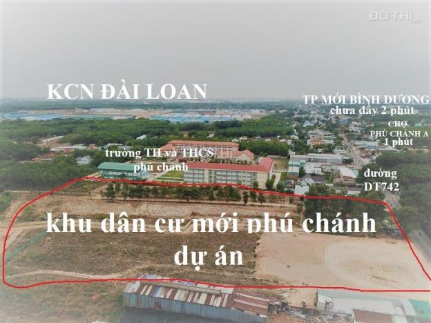 Đất ngay Vsip 2 ngay đường DT 742 (Huỳnh Văn Lũy) kế bên chợ lớn Phú Chánh và TT hành chính tỉnh 12867605