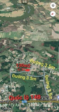 126m2 đất ở giá rẻ 550 triệu Hòa Khương, gần đường Quốc Lộ 14B 450m, đường bê tông 3m, không lụt 12868766