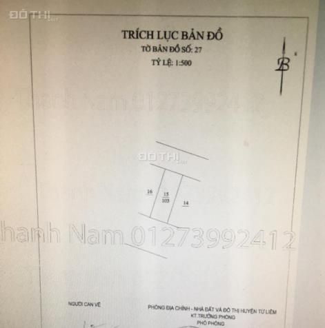 Bán đất khu Liên Cơ, Mỹ Đình, khu văn phòng, hai mặt tiền đường ô tô 10m và 7m. LH: 0813 992 412 12730143