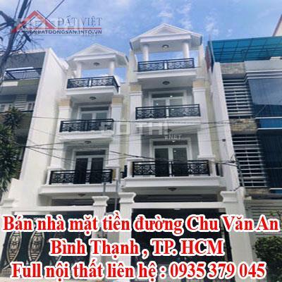 Bán nhà mặt tiền đường Chu Văn An, Bình Thạnh, TP. HCM 12875728